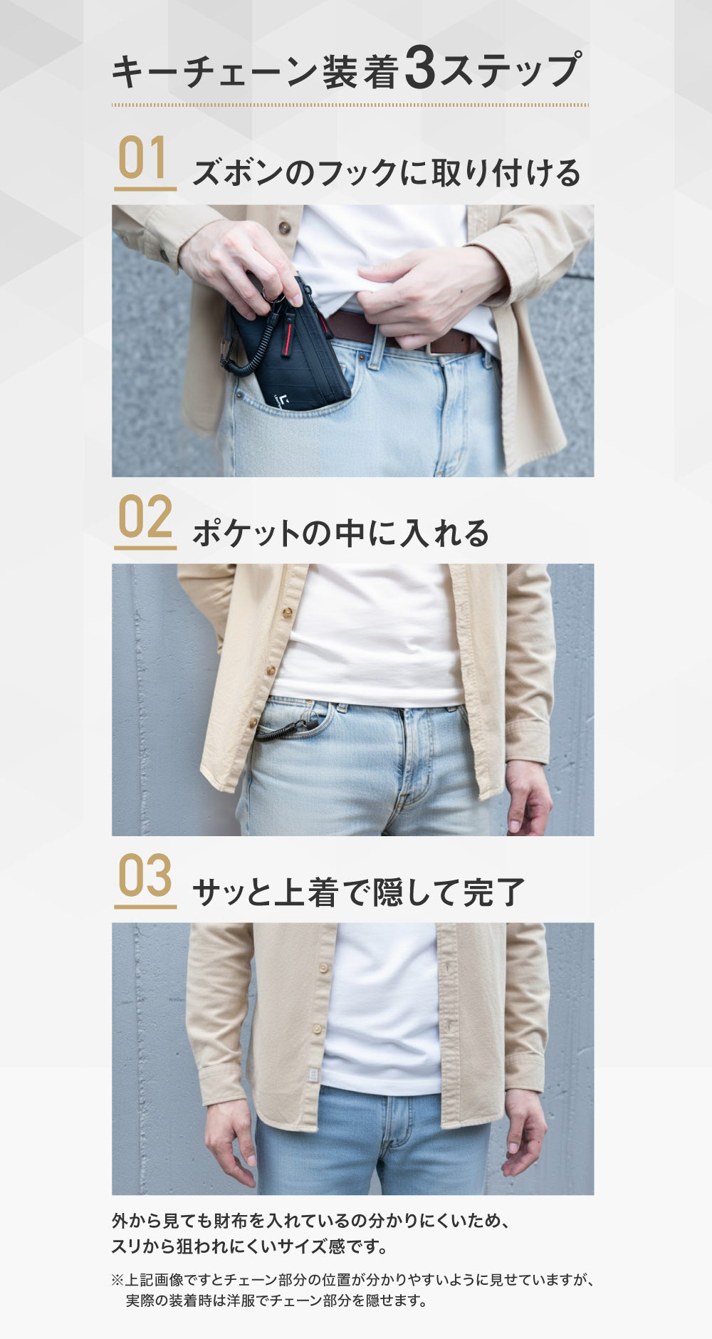 MINISAFE®︎ ミニセフ ミニマム防犯デザイン×スキミング防止 ミニ 財布 トラベルウォレット メンズ レディース 薄型 海外旅行 防犯 撥水 キーチェーン付き（新素材モデル）